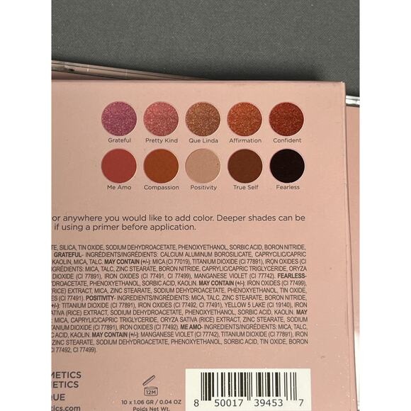Dominique Cosmetics The Essential Palette Ten Mauvy Neutral EyeShadow New - Picture 5 of 8